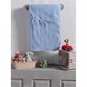 Плед велсофт Kidboo Rabbitoo, 100% полиэстер, 80 х 120 см, blue (Kidboo, 00-0011998 blue)